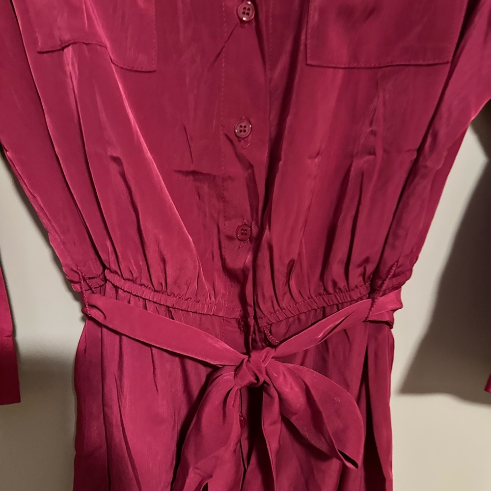 *Pink Button-Up Dress - Picture 2 of 7
